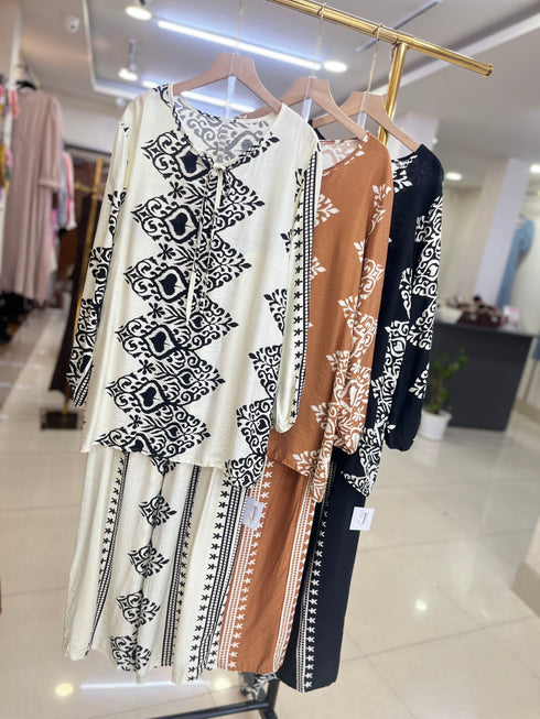 Summer Loose Printed Co-Ord Sets